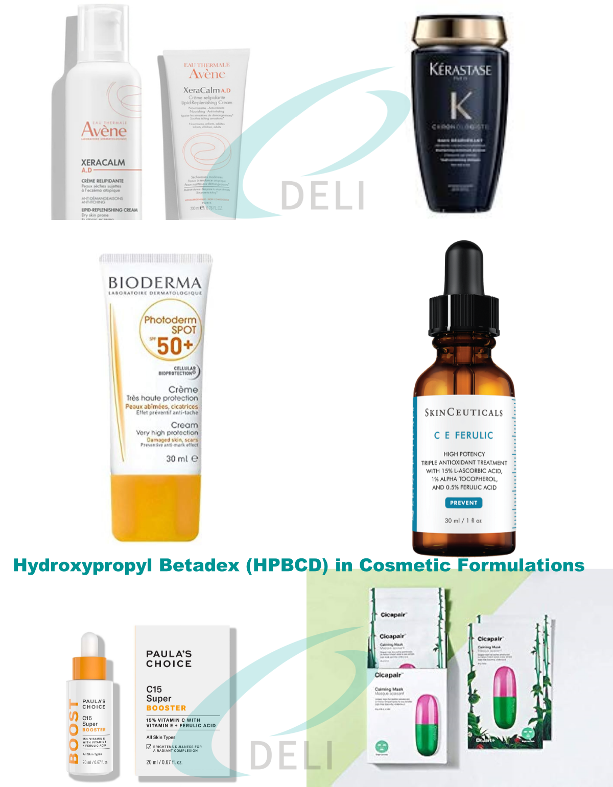 Aplikasi Lanjutan dari Hydroxypropyl Betadex (HPBCD) dalam Formulasi Kosmetik: Mekanisme, Manfaat, dan Contoh Produk Komersial