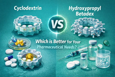 Cyclodextrin vs Hydroxypropyl Betadex: Mana yang Lebih Baik untuk Kebutuhan Farmasi Anda?